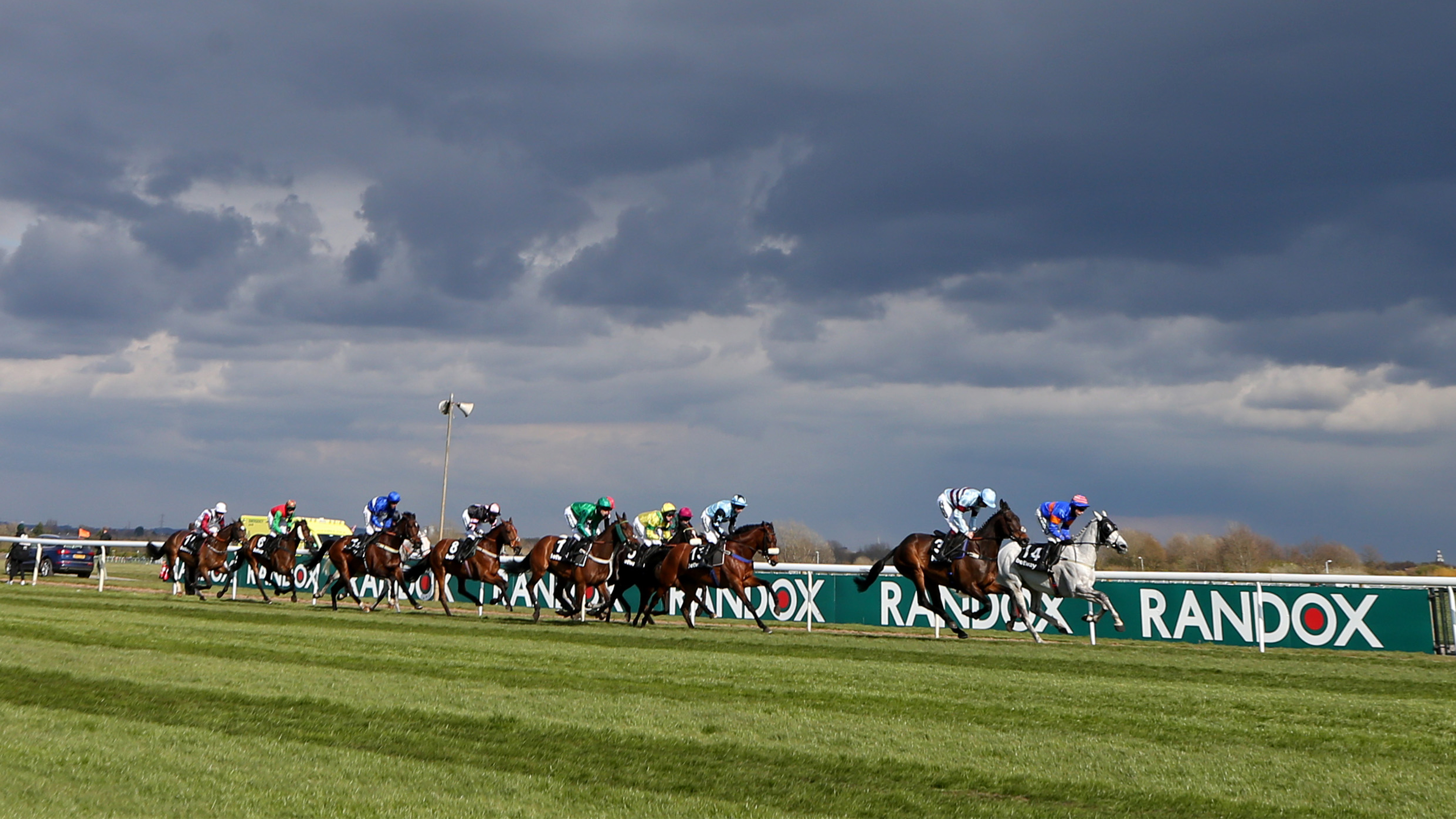 The Grand National at Aintree Racecourse, England (© Tim Goode/Pool/Getty Images)