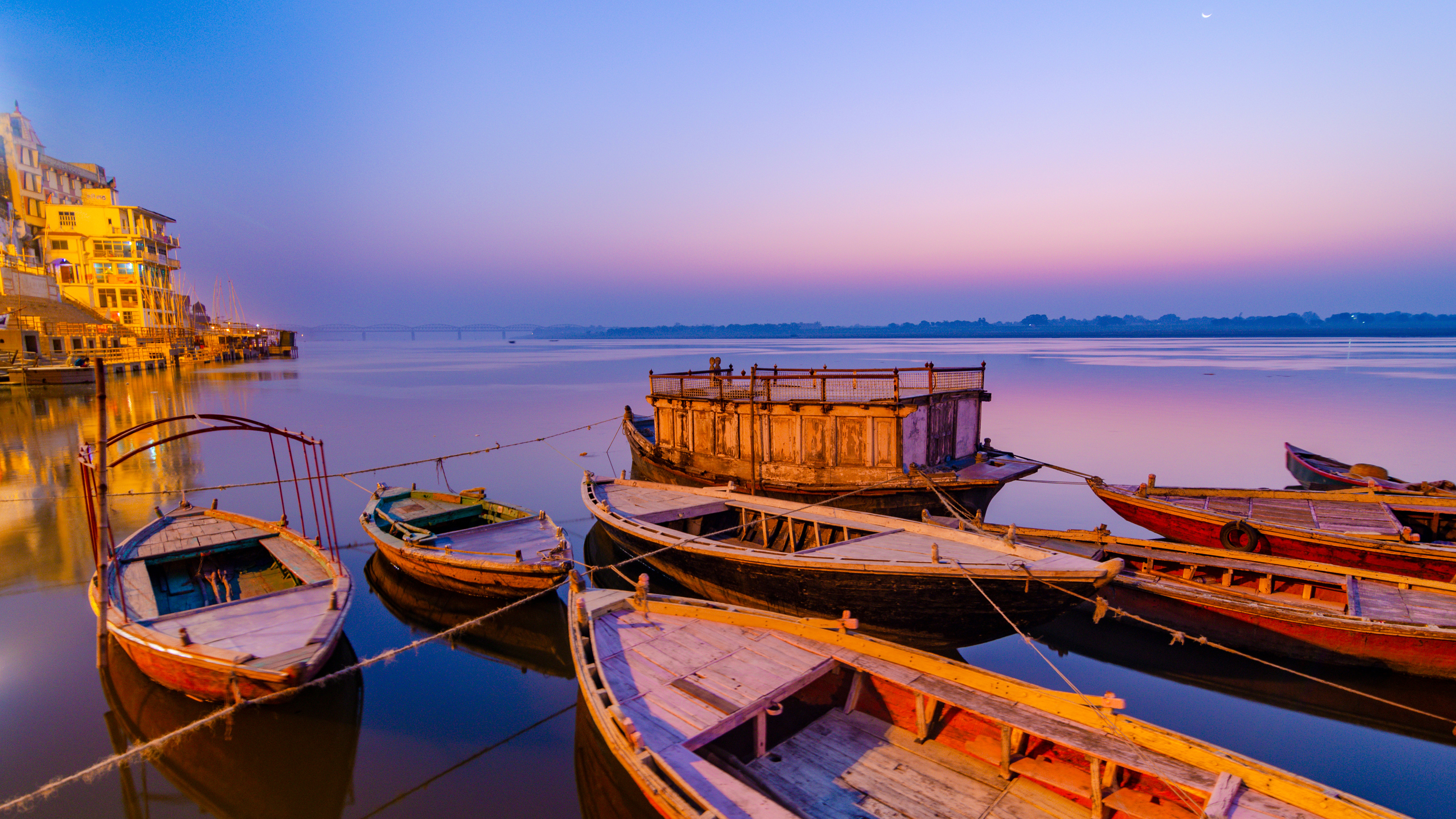 The holy city of Varanasi, India (© Jesse Rockwell/Shutterstock)