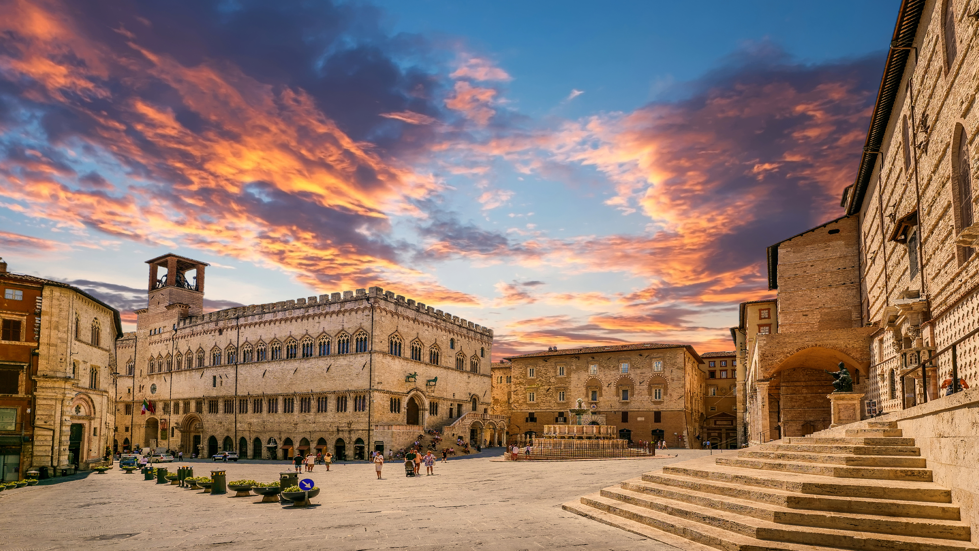 Palazzo dei Priori, Perugia, Italia (© Photo Beto/Getty Images)