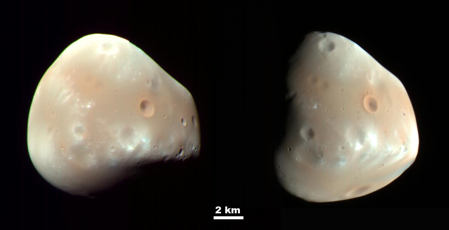 Small Moon Deimos